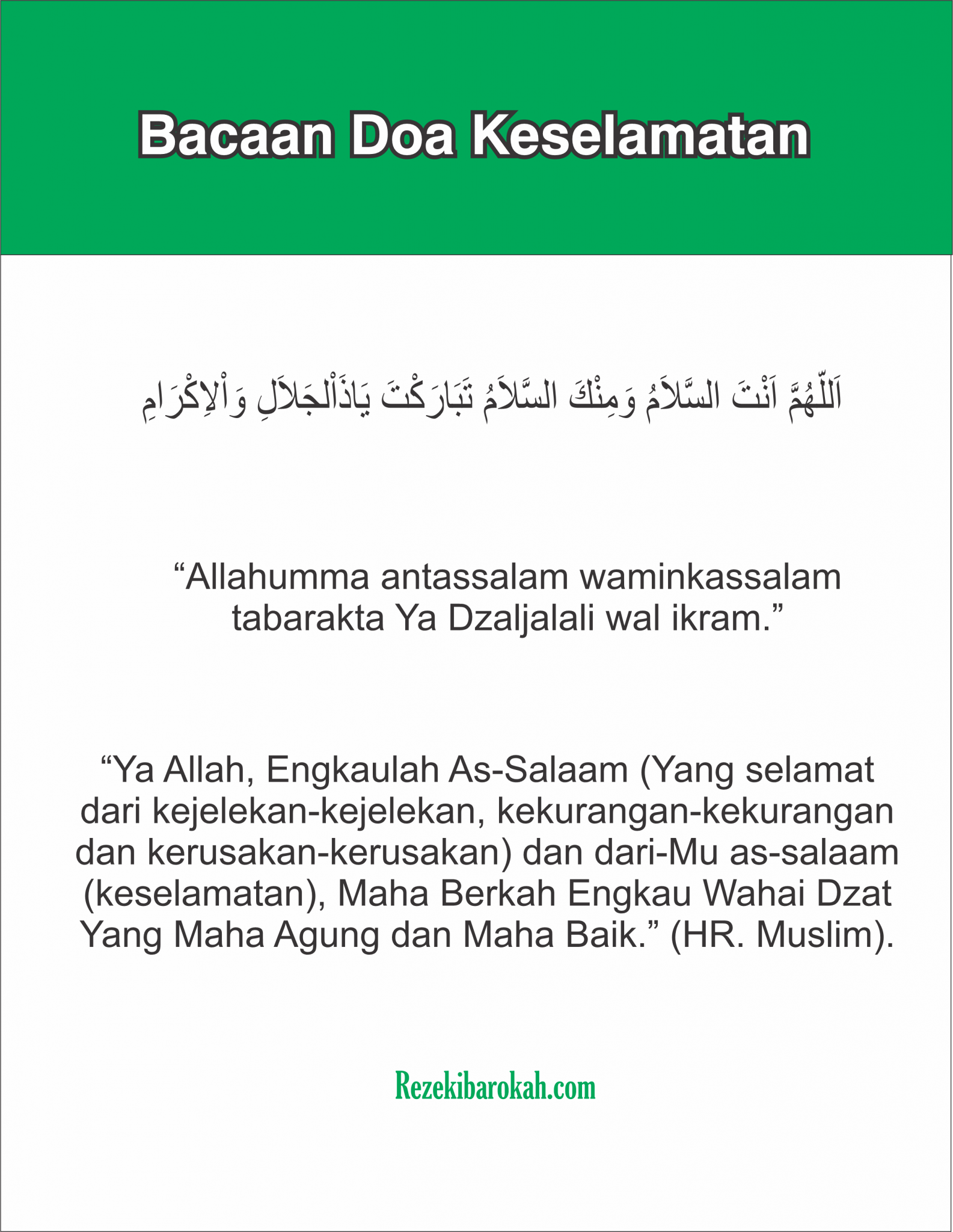 Bacaan Dzikir Dan Doa Setelah Sholat Wajib 5 Waktu Sesuai Sunnah