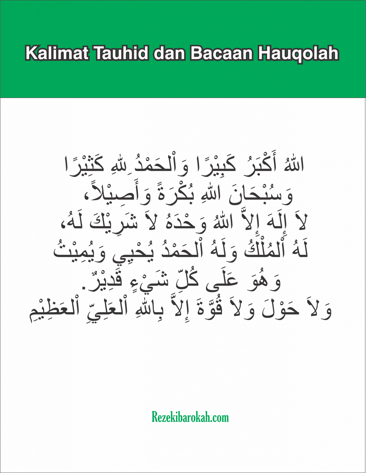 Bacaan Dzikir dan Doa Setelah Sholat Wajib 5 Waktu Sesuai Sunnah