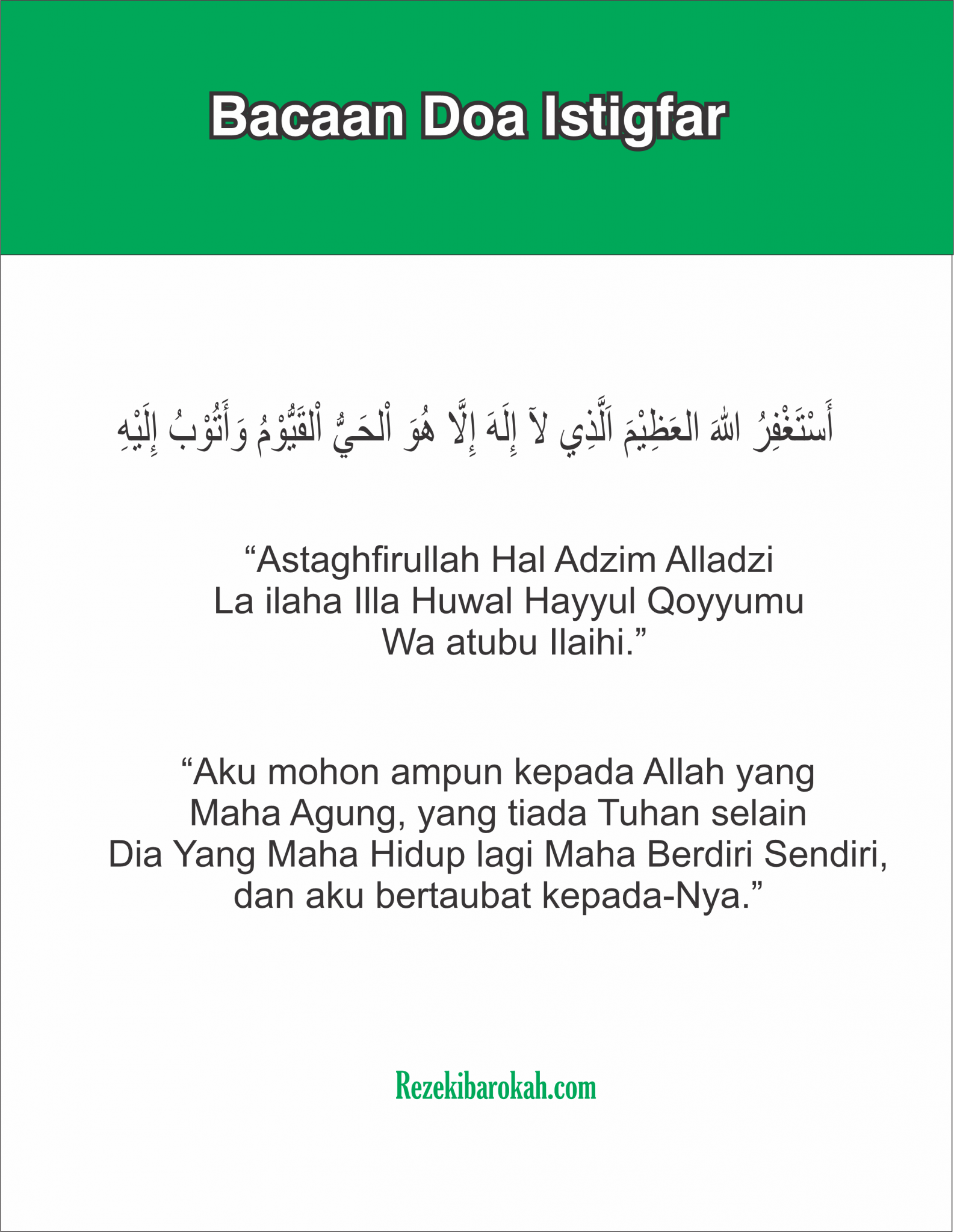 Bacaan Dzikir dan Doa Setelah Sholat Wajib 5 Waktu Sesuai Sunnah