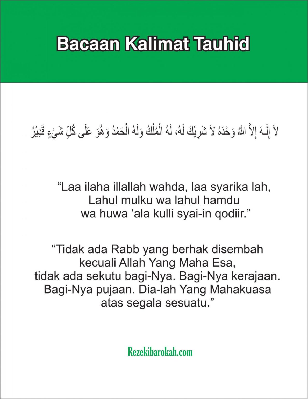 Bacaan Dzikir dan Doa Setelah Sholat Wajib 5 Waktu Sesuai Sunnah