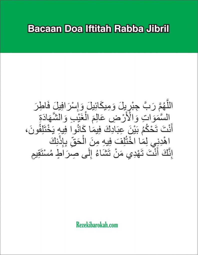 Doa Iftitah yang Sesuai Sunnah Nabi, Bacaan Arab, Latin dan Artinya