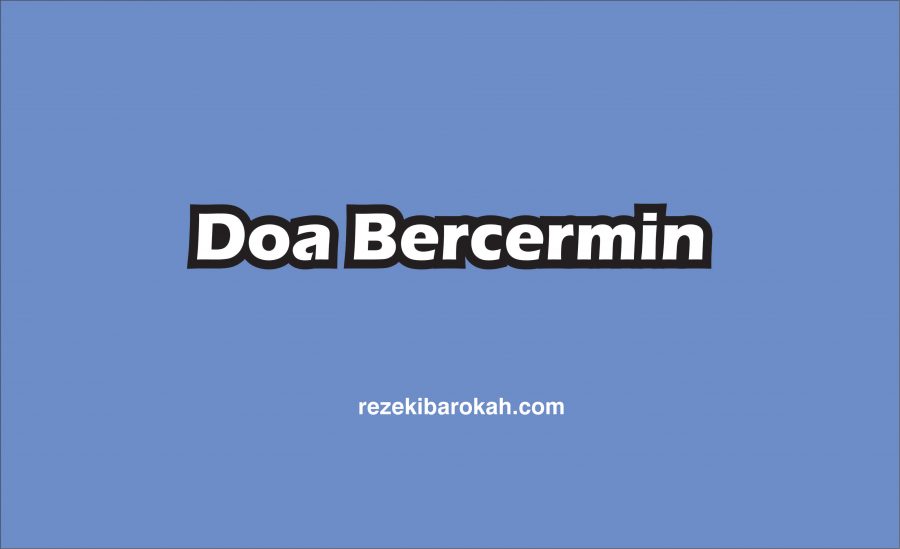 doa bercermin