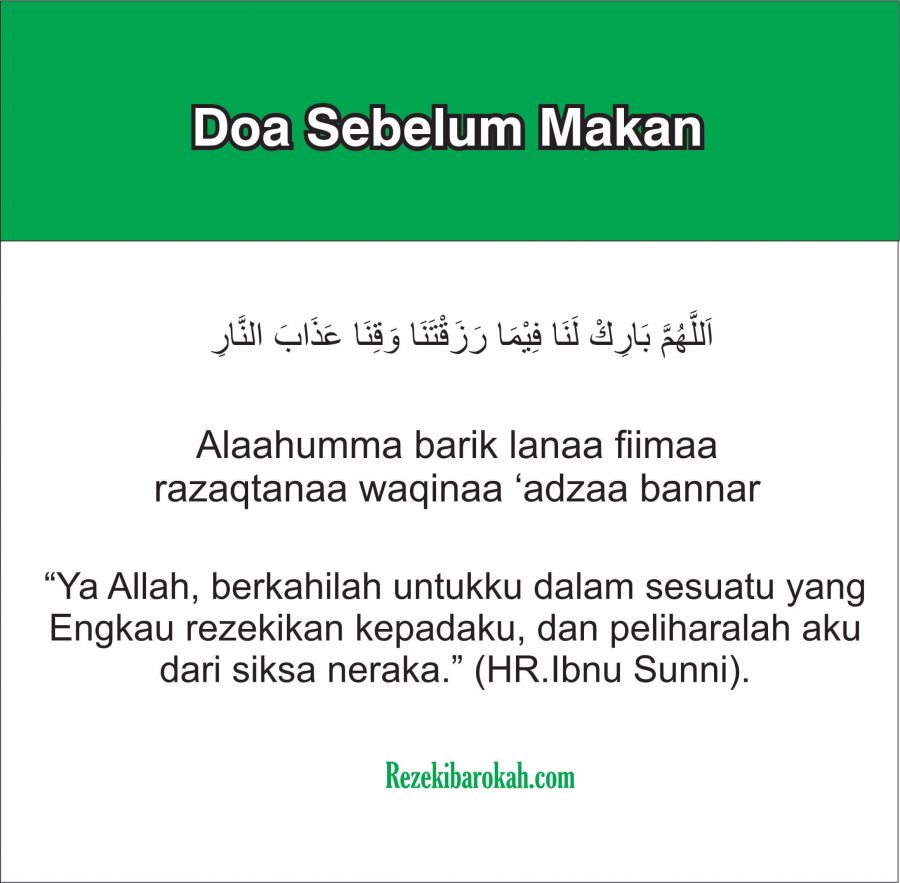 Doa Sebelum Dan Sesudah Makan Adab Makan Dalam Islam