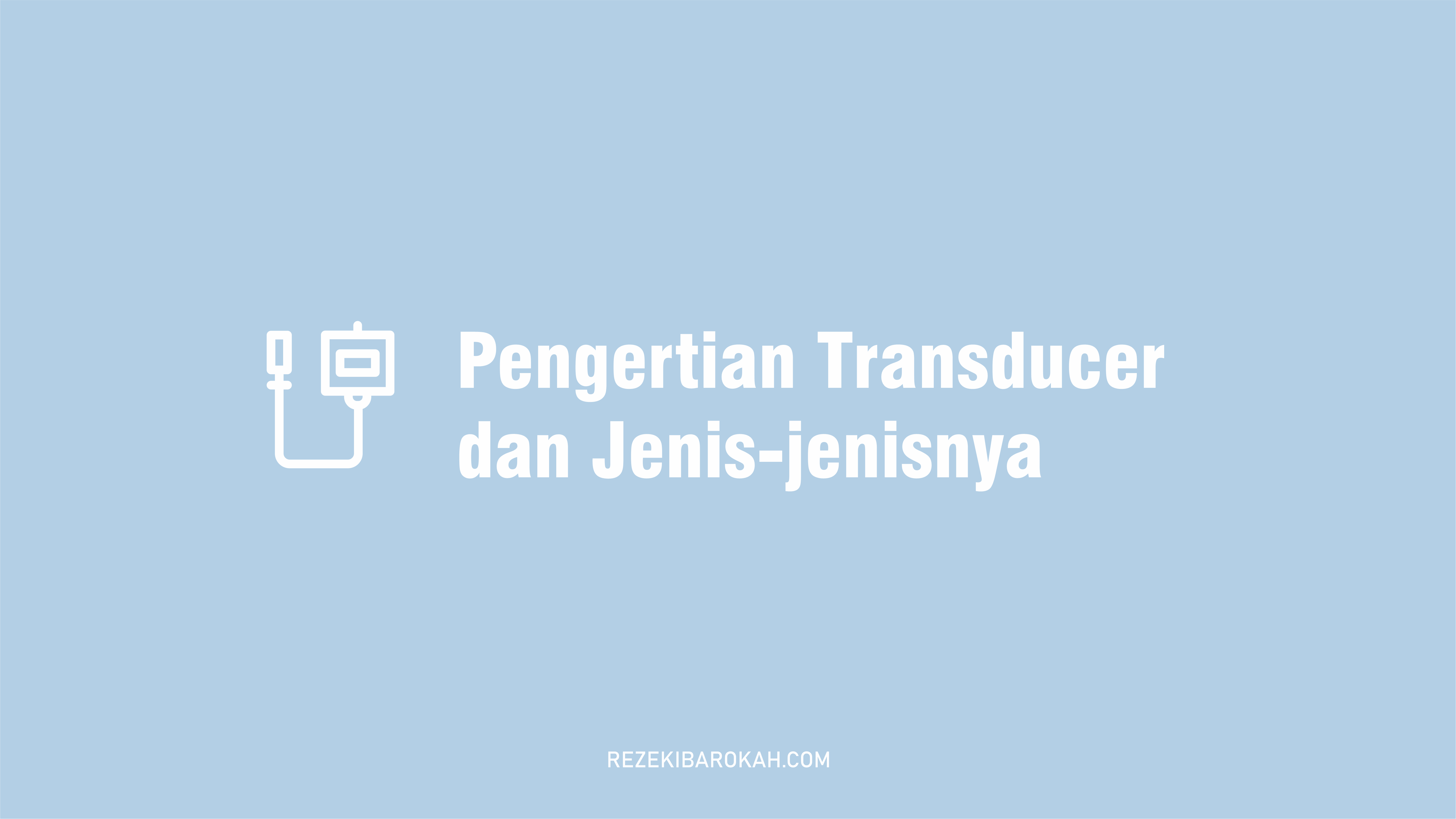 contoh transduser