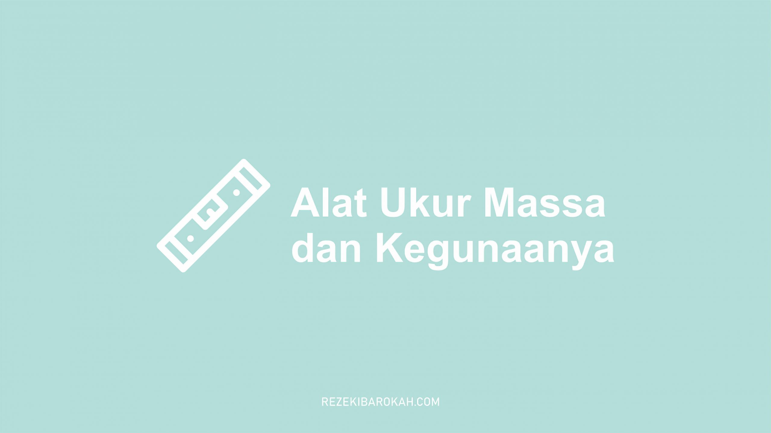 Alat ukur besaran massa