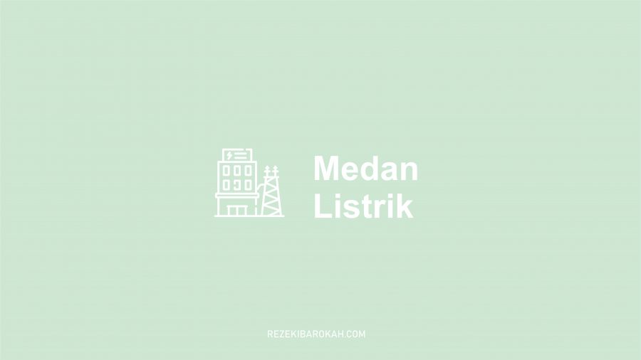 gambar medan listrik